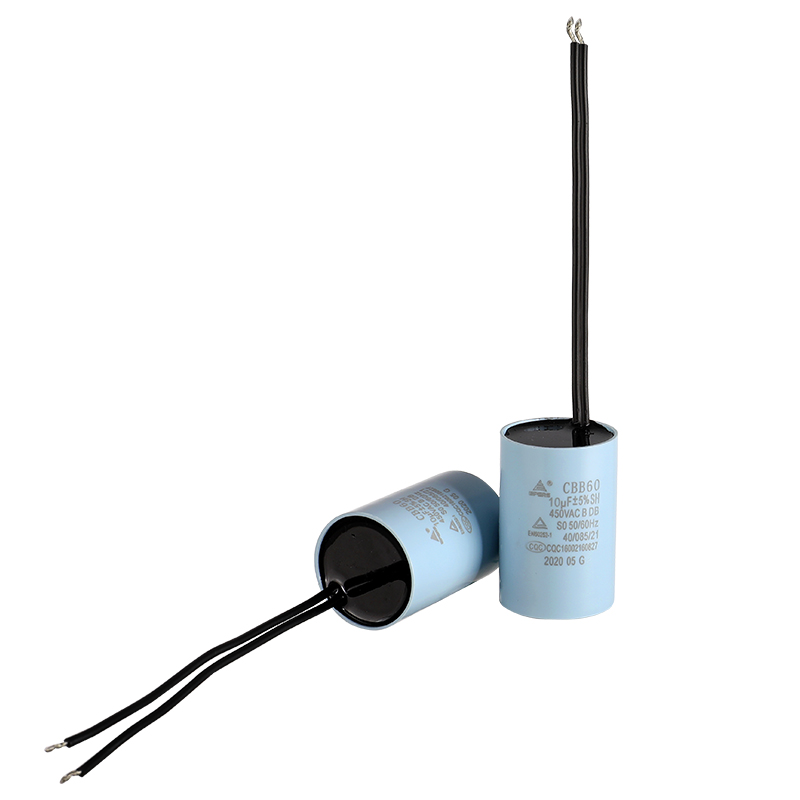 10UF 450V 50 N60HZ SH S0 CBB60 Capacitor le haghaidh meaisínníocháin